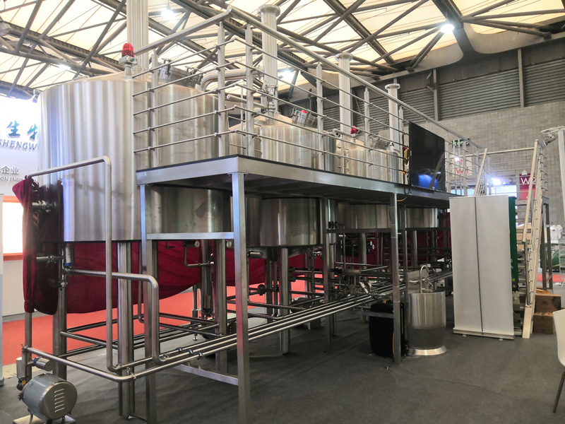 WEMAC 3000L 30HL Turnkey steam 4 vessels stainless brewhouse brewing system for sale ZXF